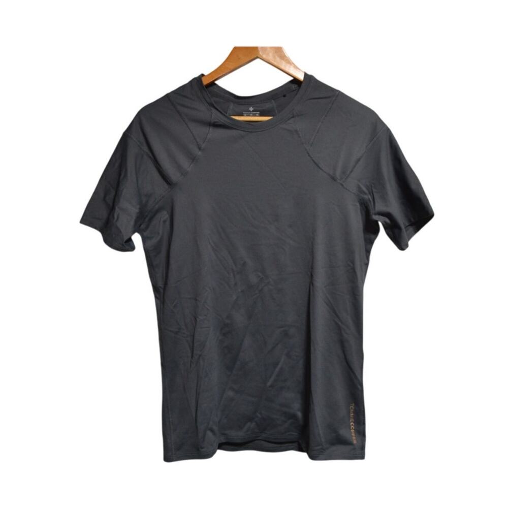 Tommie Copper Men's Shoulder Support Dark Gray Compression Shirt Size XL